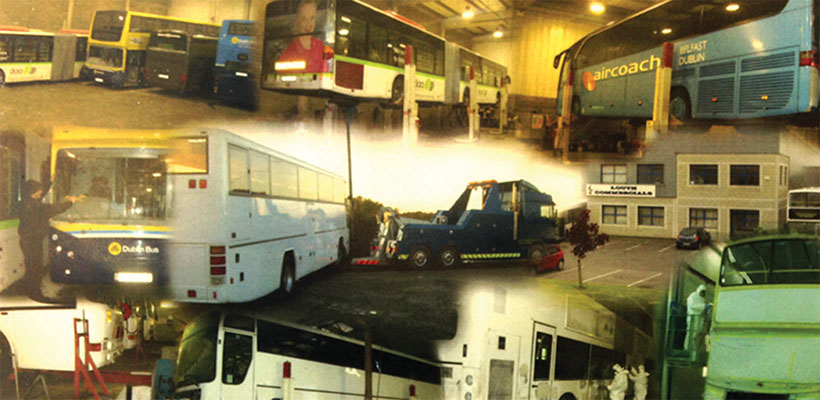 Louth Commercials have the facilities and capacity to carry out literally any work on a coach, bus or commercial vehicle.)